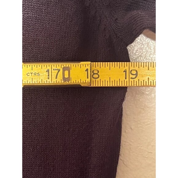 Venus Black & White Houndstooth Sweater Dress Large Long Sleeves & Shawl Neck - Picture 9 of 16